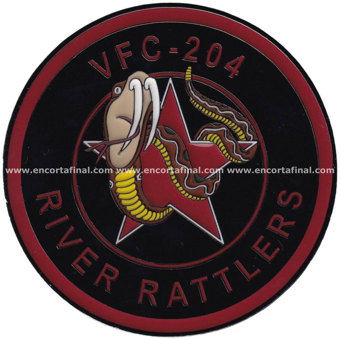 Moneda US Navy VCF-204 River Rattlers