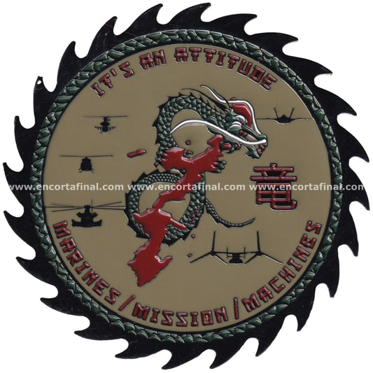 Moneda VMM-265 REIN Dragons 31st MEU ACE