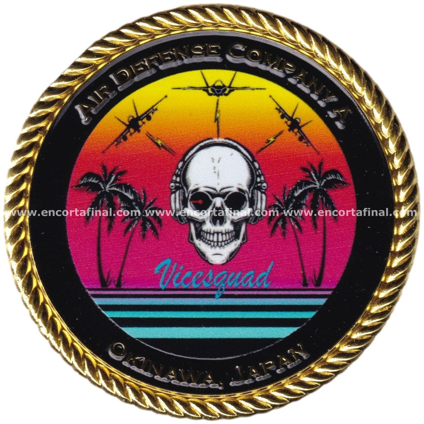 Moneda USMC MACS-4 Vicesquad