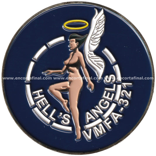 Moneda USMC VMFA-321 Hells Angels
