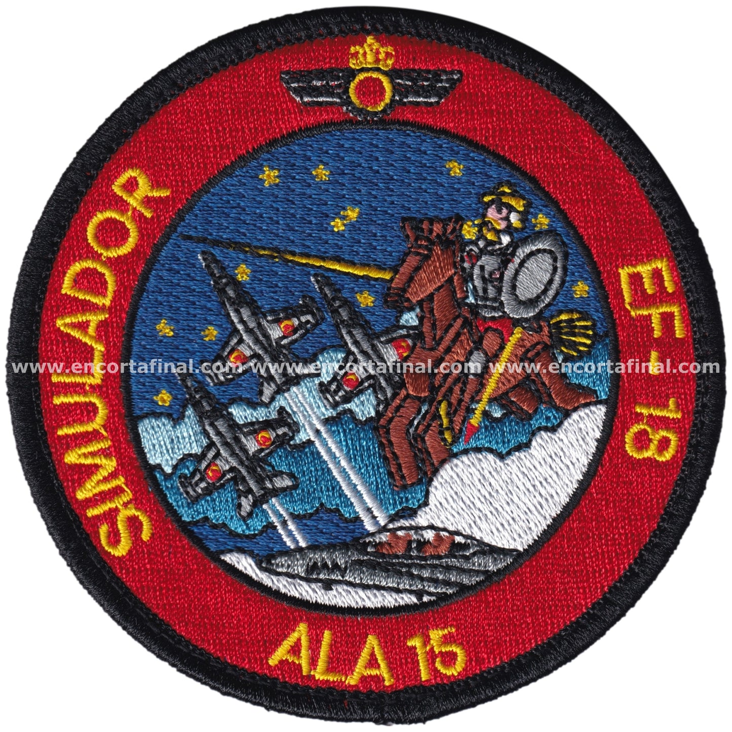 Parche Ala 15 - Simulador + Iman de regalo