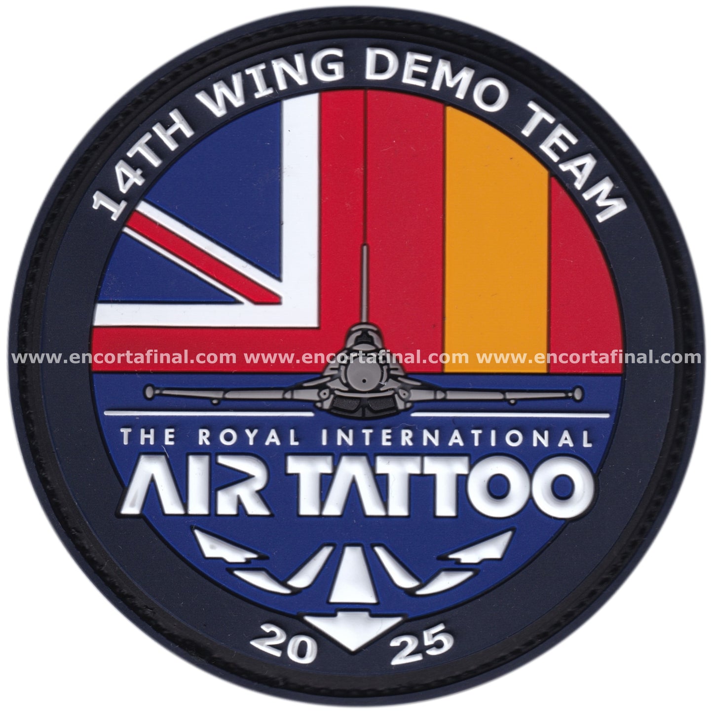 Parche Ala 14 - Royal International Air Tattoo 2025 (RIAT) + Iman de regalo