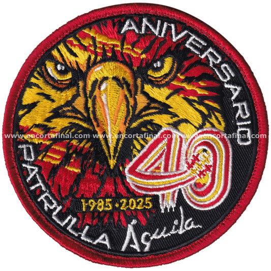 Parche Patrulla Aguila - 40 Aniversario - 1985-2025 + Iman de regalo
