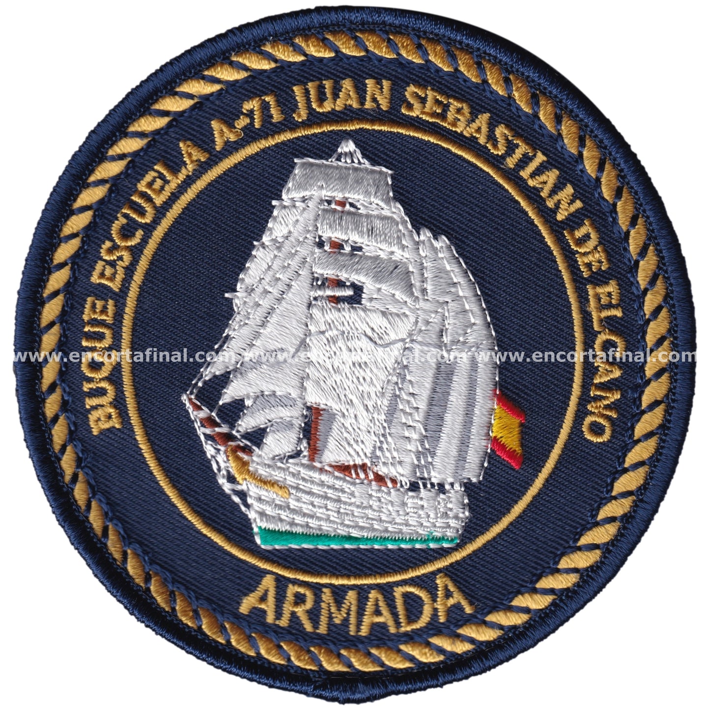 Parche Juan Sebastian de Elcano (A-71)