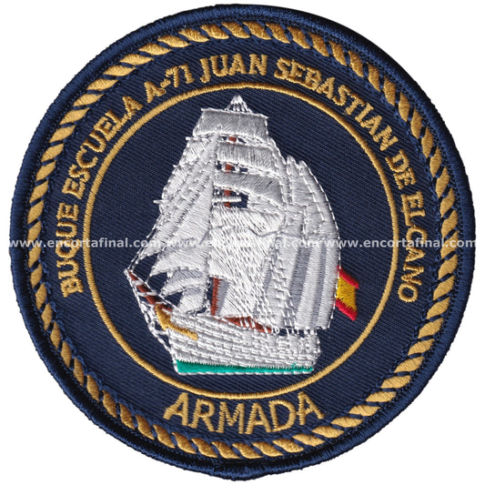 Parche Juan Sebastian de Elcano (A-71) - XCVIII Crucero de Instruccion