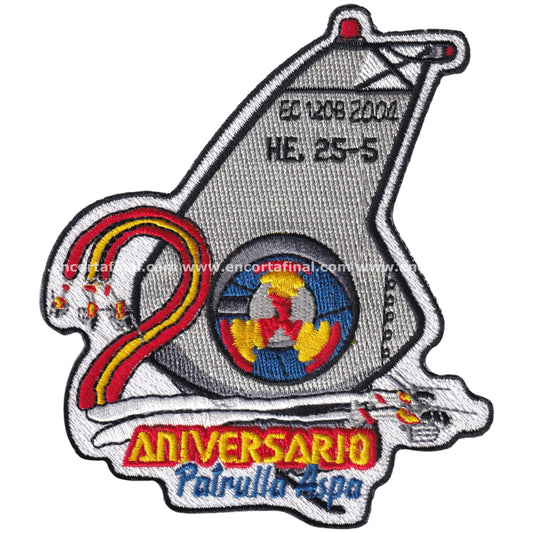 Parche Patrulla Aspa - 20 Aniversario + Iman de regalo