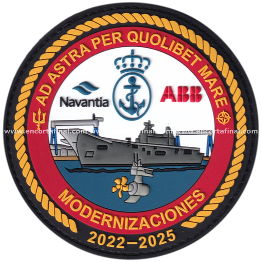Parche Armada Española - Navantia - Modernizaciones - 2022-2025