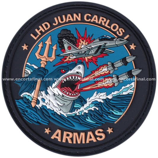 Parche LHD Juan Carlos I (L-61) - Armas + Iman de regalo