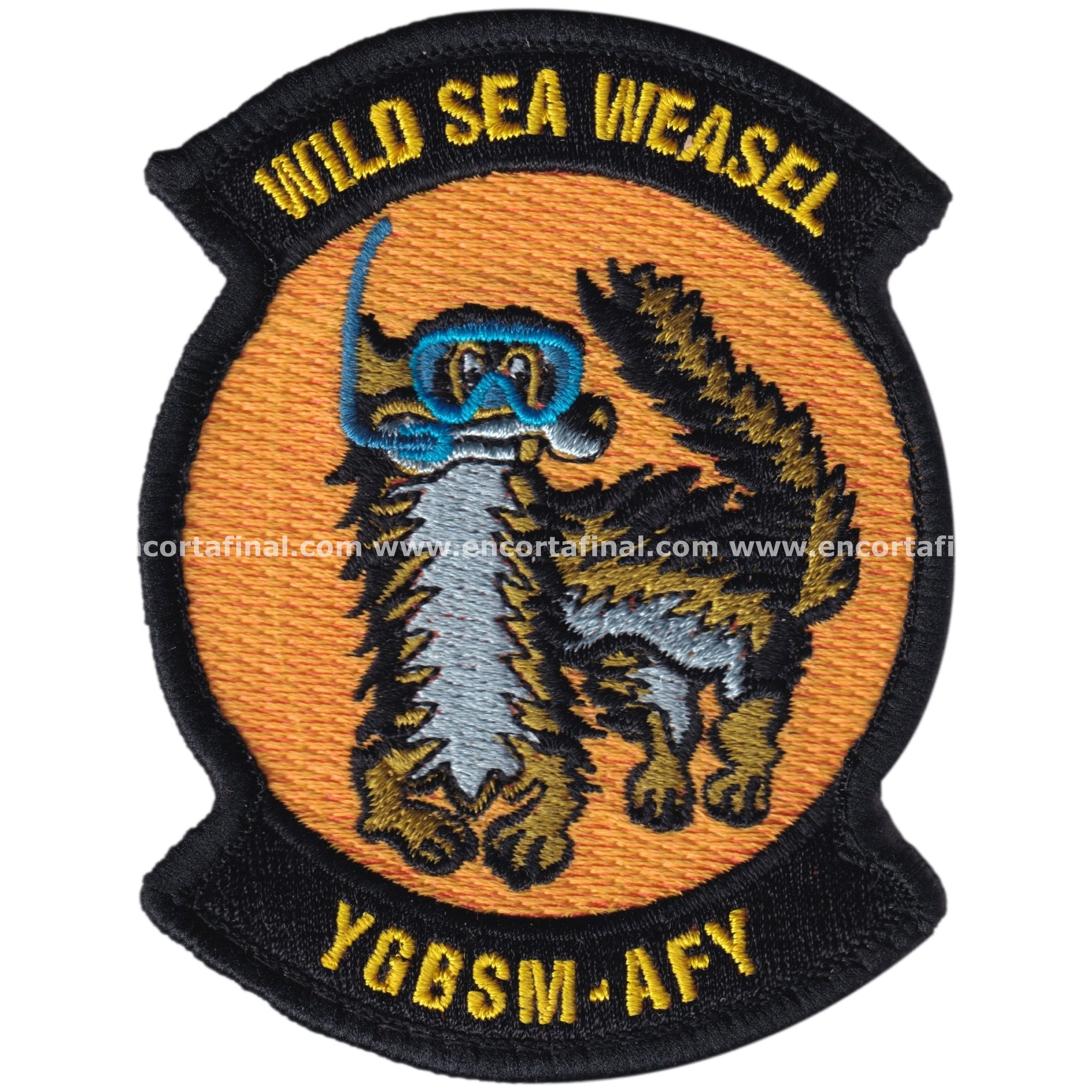 Parche VFA-147 Argonauts Wild Sea Weasel – En Corta Final