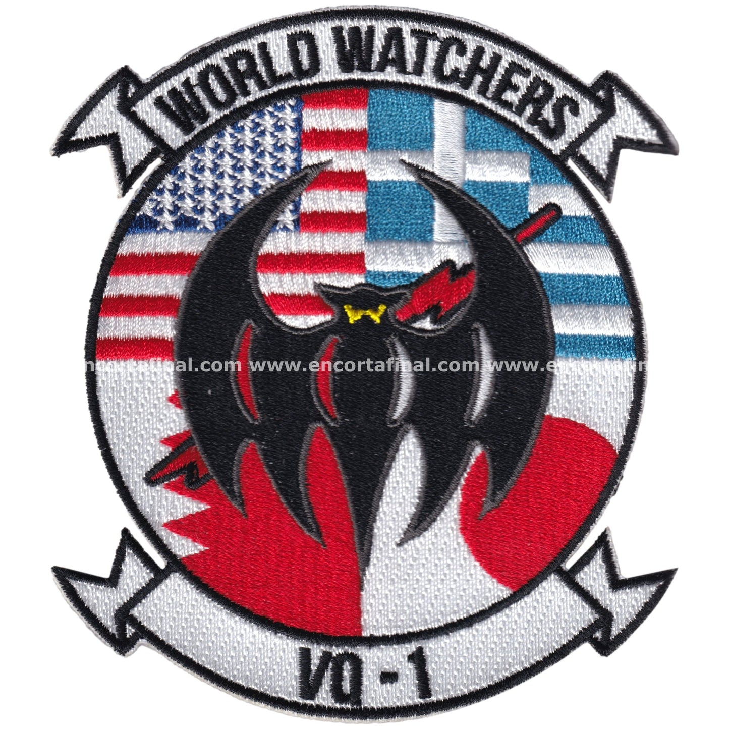 Parche VQ-1 World Watchers Worldwide Chest