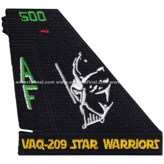 Parche VAQ-209 Star Warriors EA-18 Tail Flash