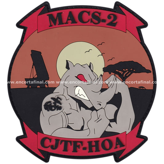 Parche Official Marine Air Control Squadron MACS-2
