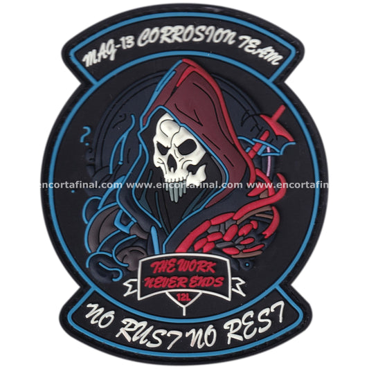 Parche Marine Corps MAG-13 CORROSION TEAM