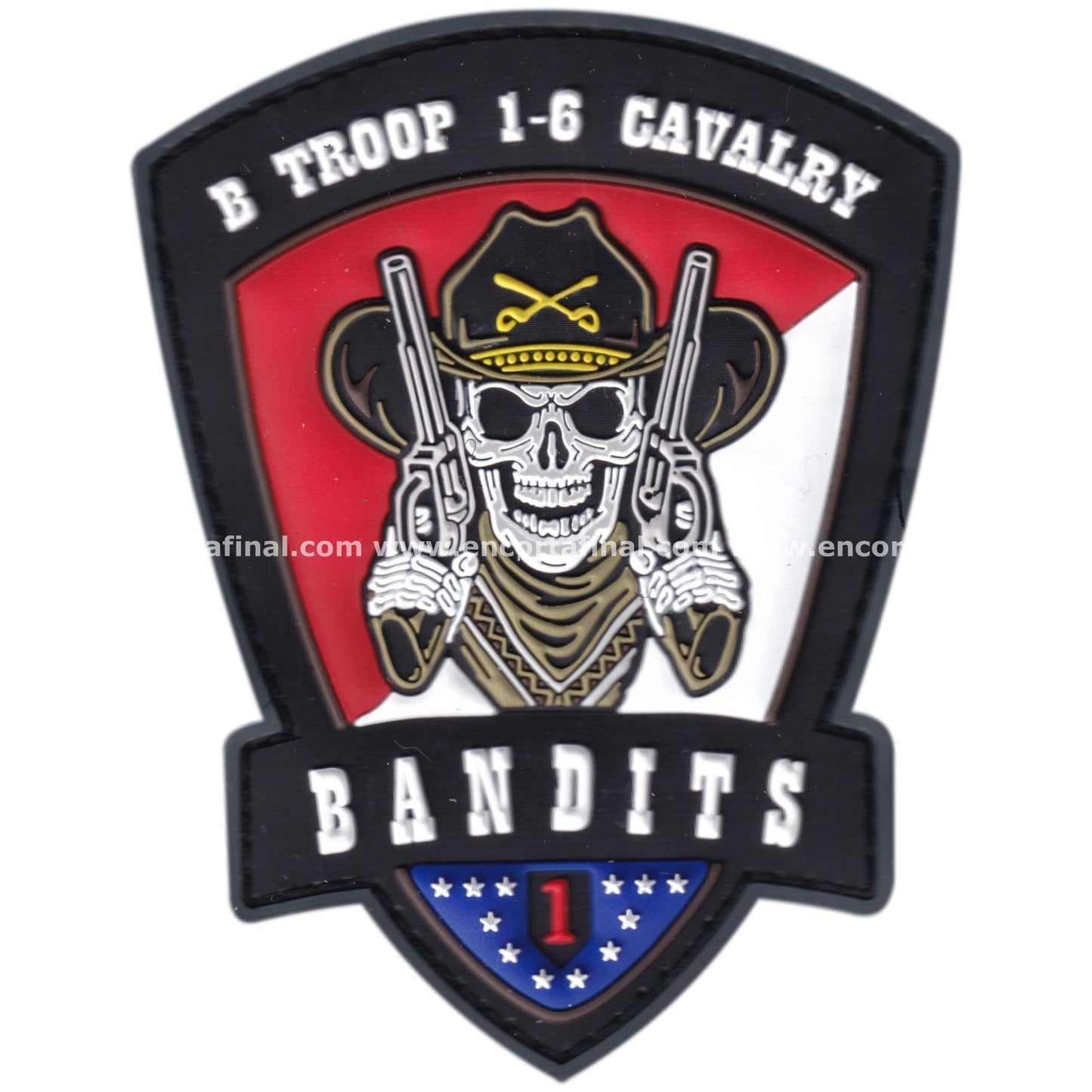 Parche US Army B Troop 1-6 Cavalry Bandits