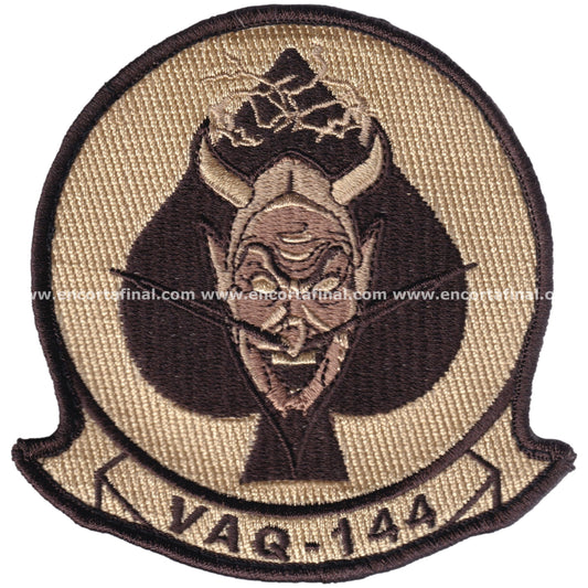 Parche VAQ-144 Main Battery Tan Squadron