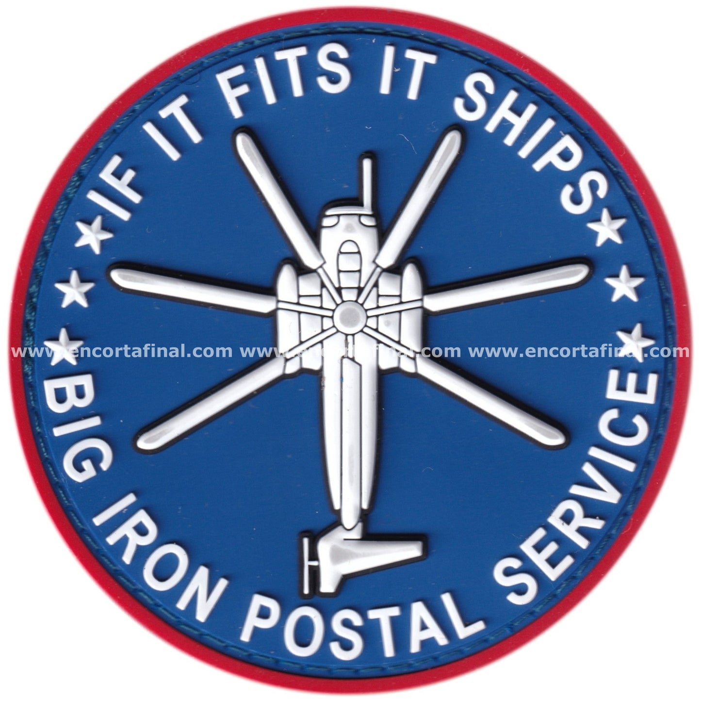 Parche If It Fits It Ships Big Iron Postal CH-53