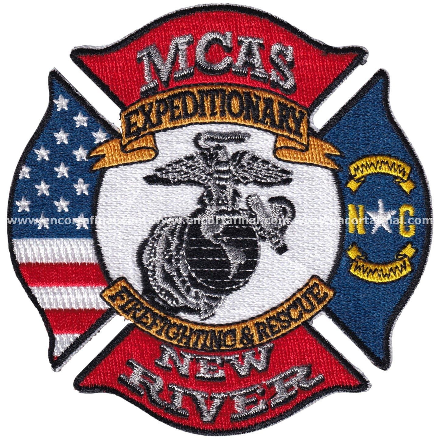 Parche USMC MCAS New River Expeditionary Firefighting & Rescue