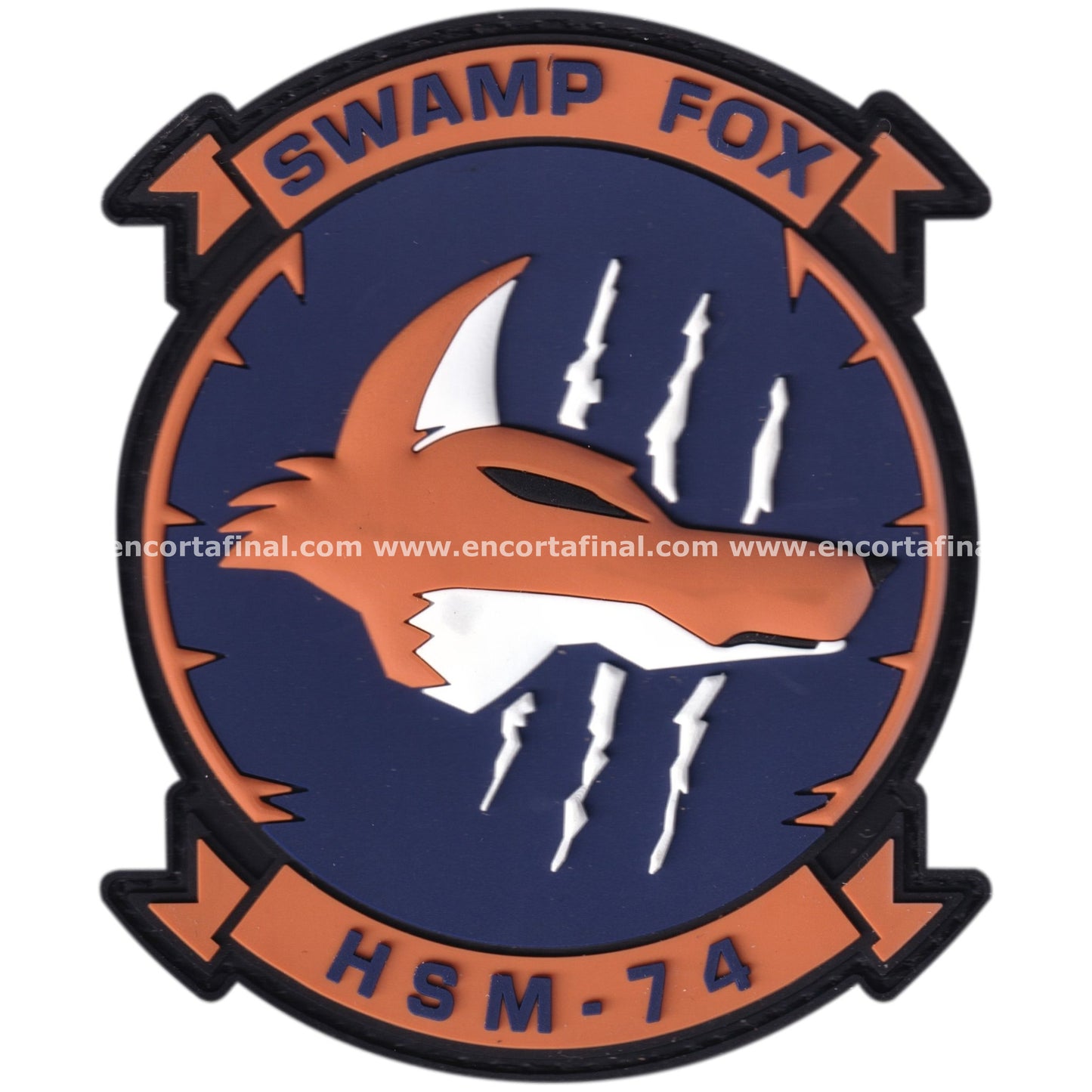 Parche US Navy HSM-74 Swamp Fox Squadron