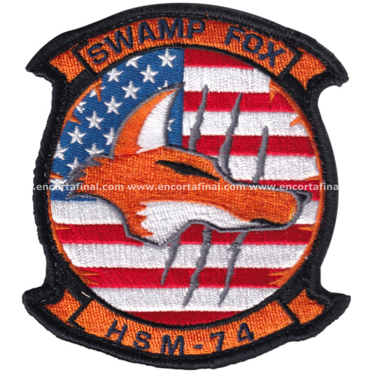 Parche HSM-74 Swamp Fox US Flag
