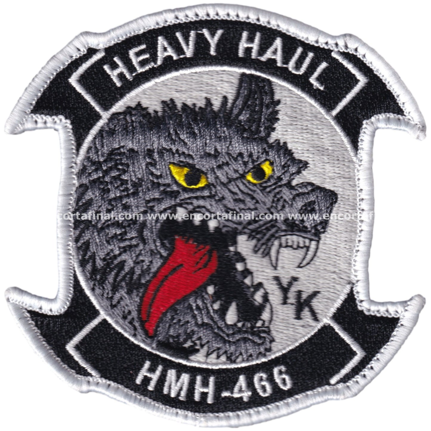 Parche HMH-466 Wolfpack Crazy Wolf YK