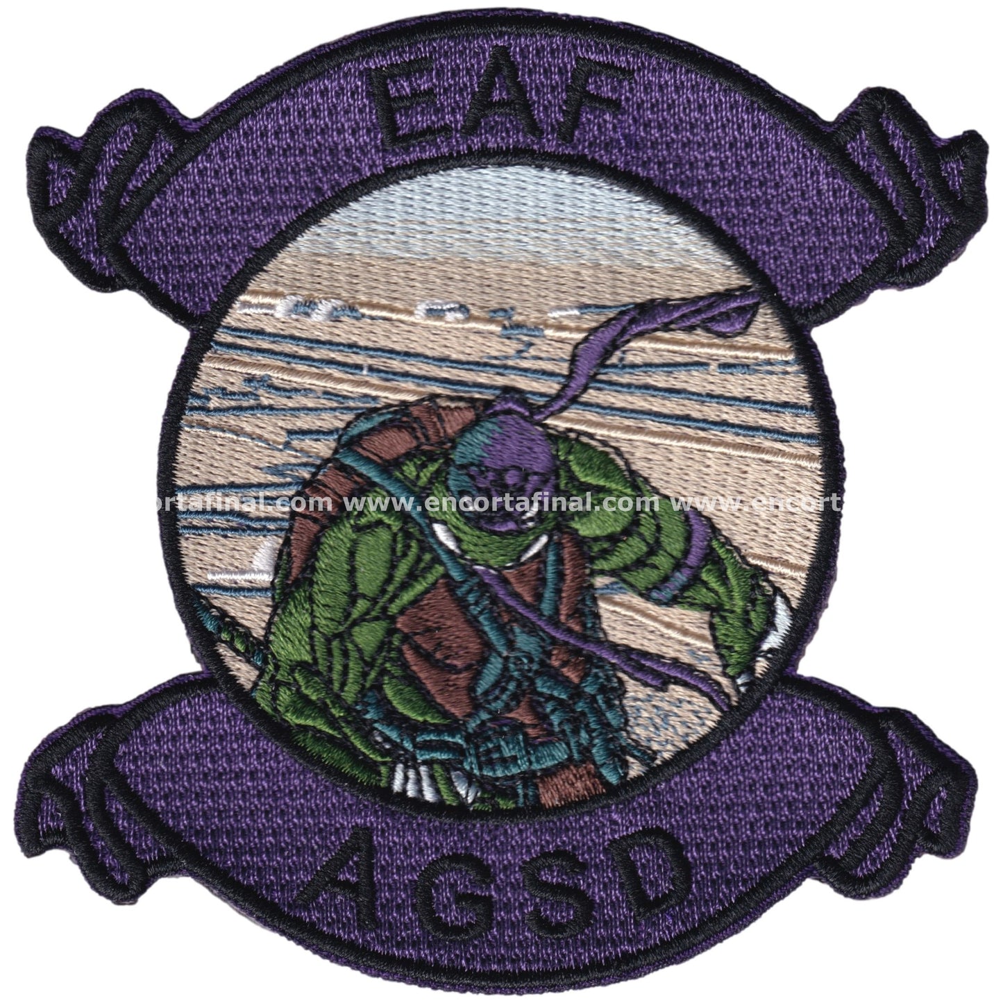 Parche 29 Palms AGSD Aviation Ground Support Detachment Turtles