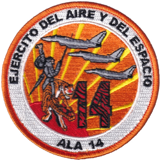 Parche Ala 14 - Ejercito del Aire y del Espacio - Eurofighter Typhoon + Iman de regalo