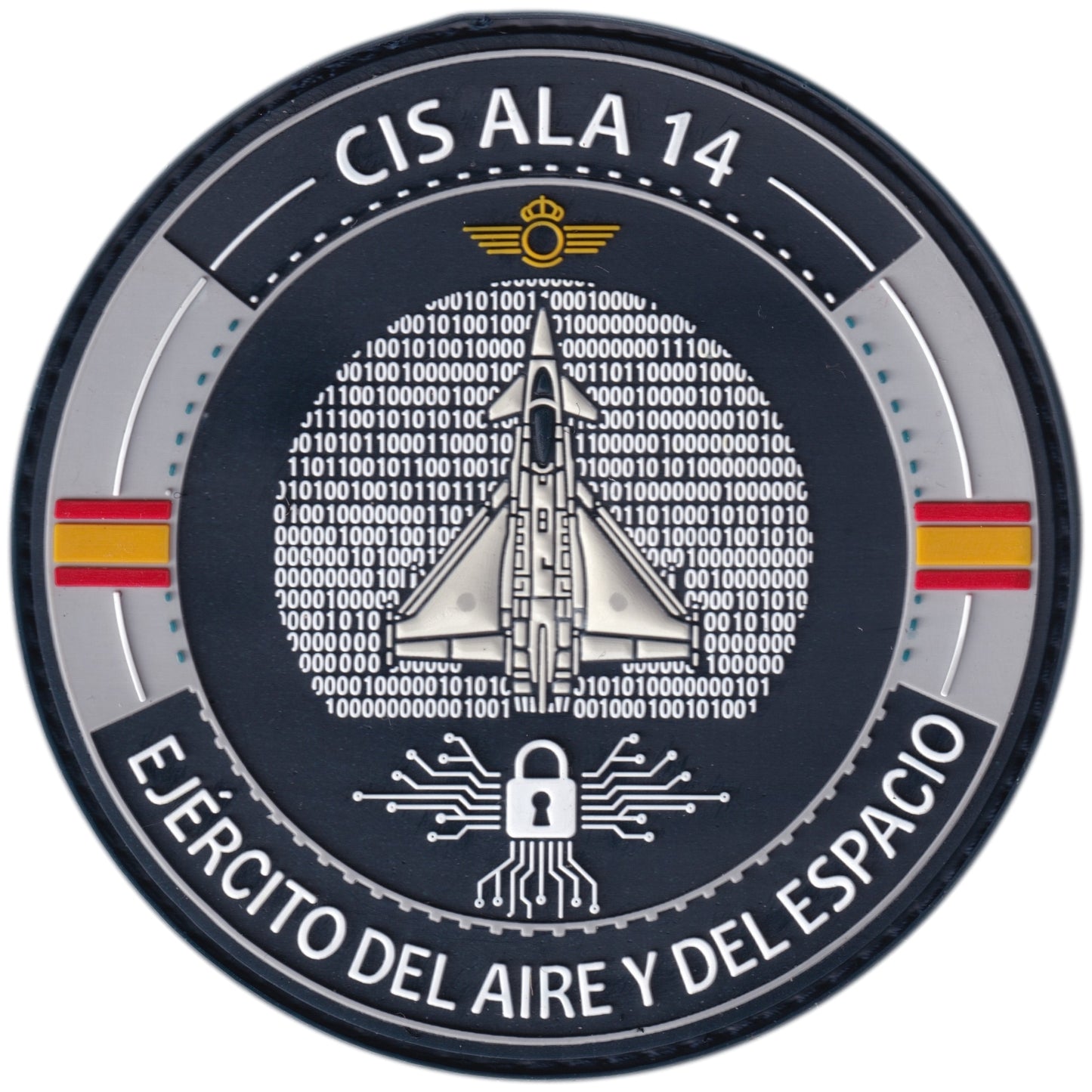 Parche Ala 14 - Ejercito del Aire y del Espacio - Eurofighter Typhoon + Iman de regalo