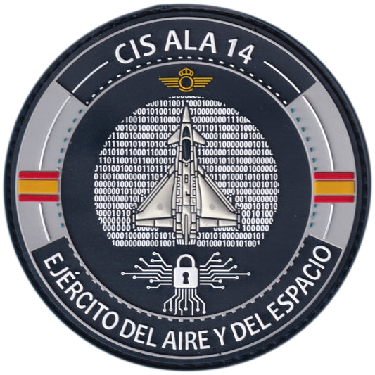 Parche Ala 14 - Ejercito del Aire y del Espacio - Eurofighter Typhoon + Iman de regalo