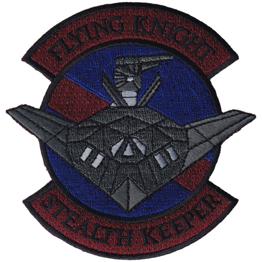 Parche United States Air Force - Flying Knigth - Sealth Keeper - Lockheed F-117 Nighthawk
