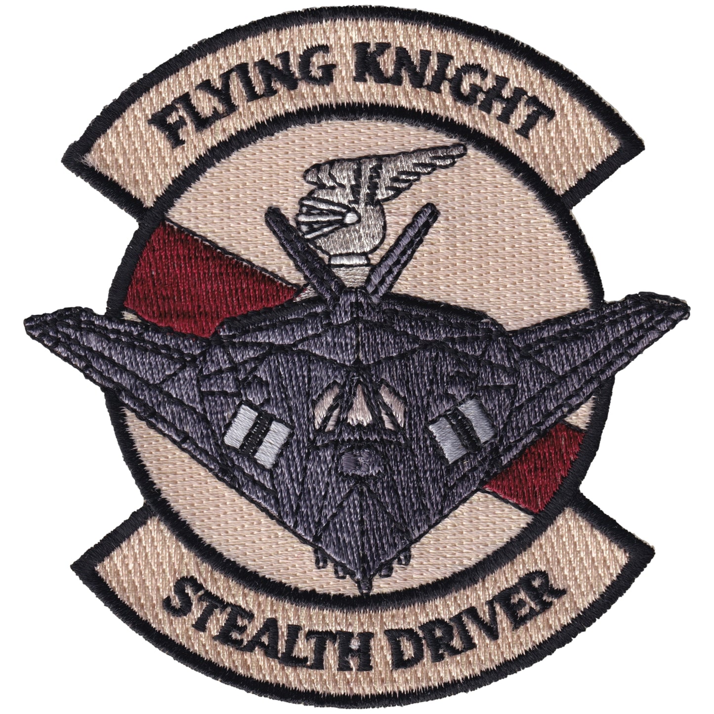 Parche United States Air Force - Flying Knigth - Sealth Keeper - Lockheed F-117 Nighthawk