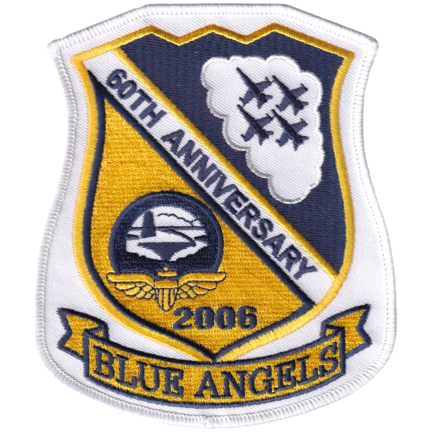 Parche United States Navy Blue Angels - 40th Anniversary - 2006 - F/A-18E Super Hornet + Iman de regalo
