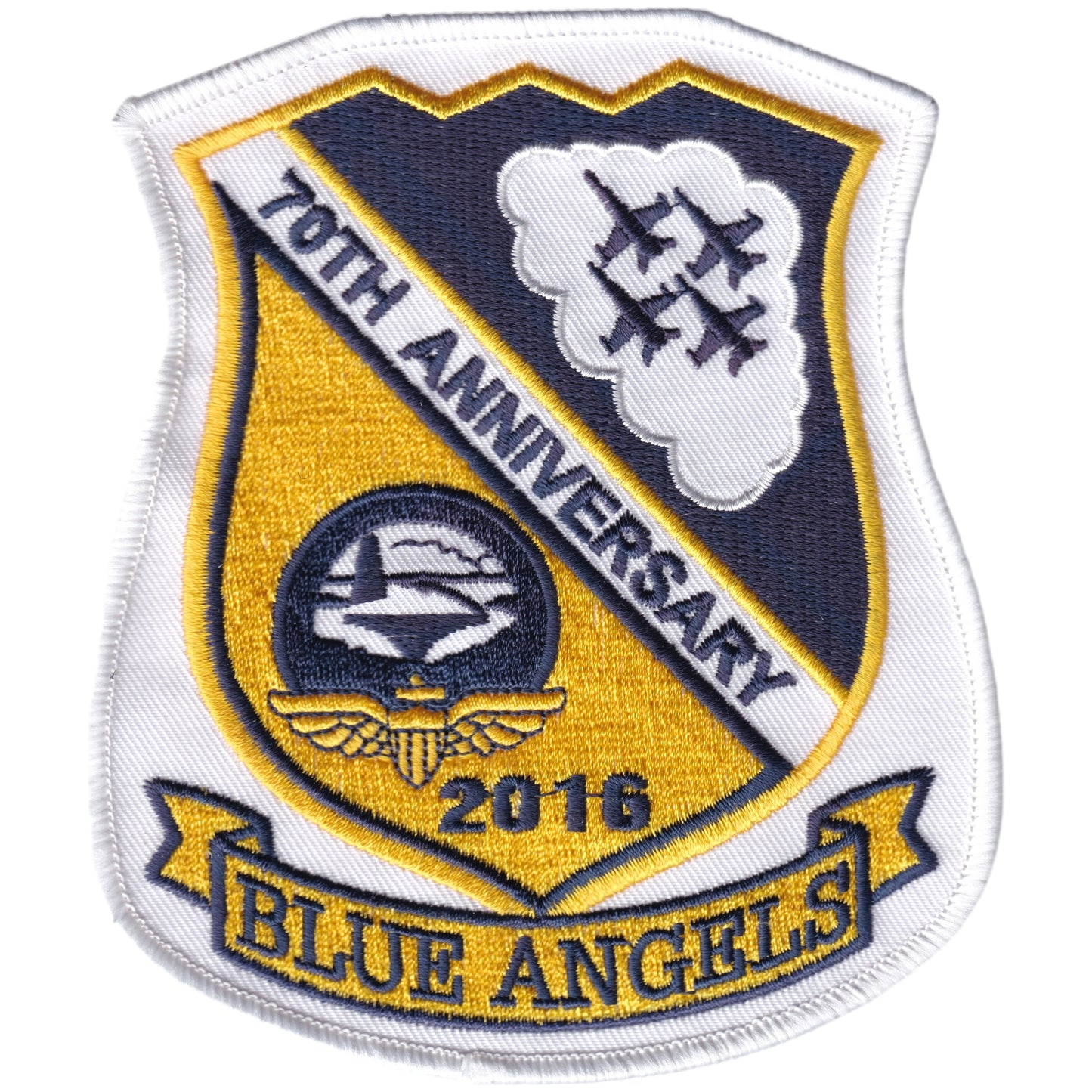 Parche United States Navy Blue Angels - 40th Anniversary - 2016- F/A-18E Super Hornet + Iman de regalo