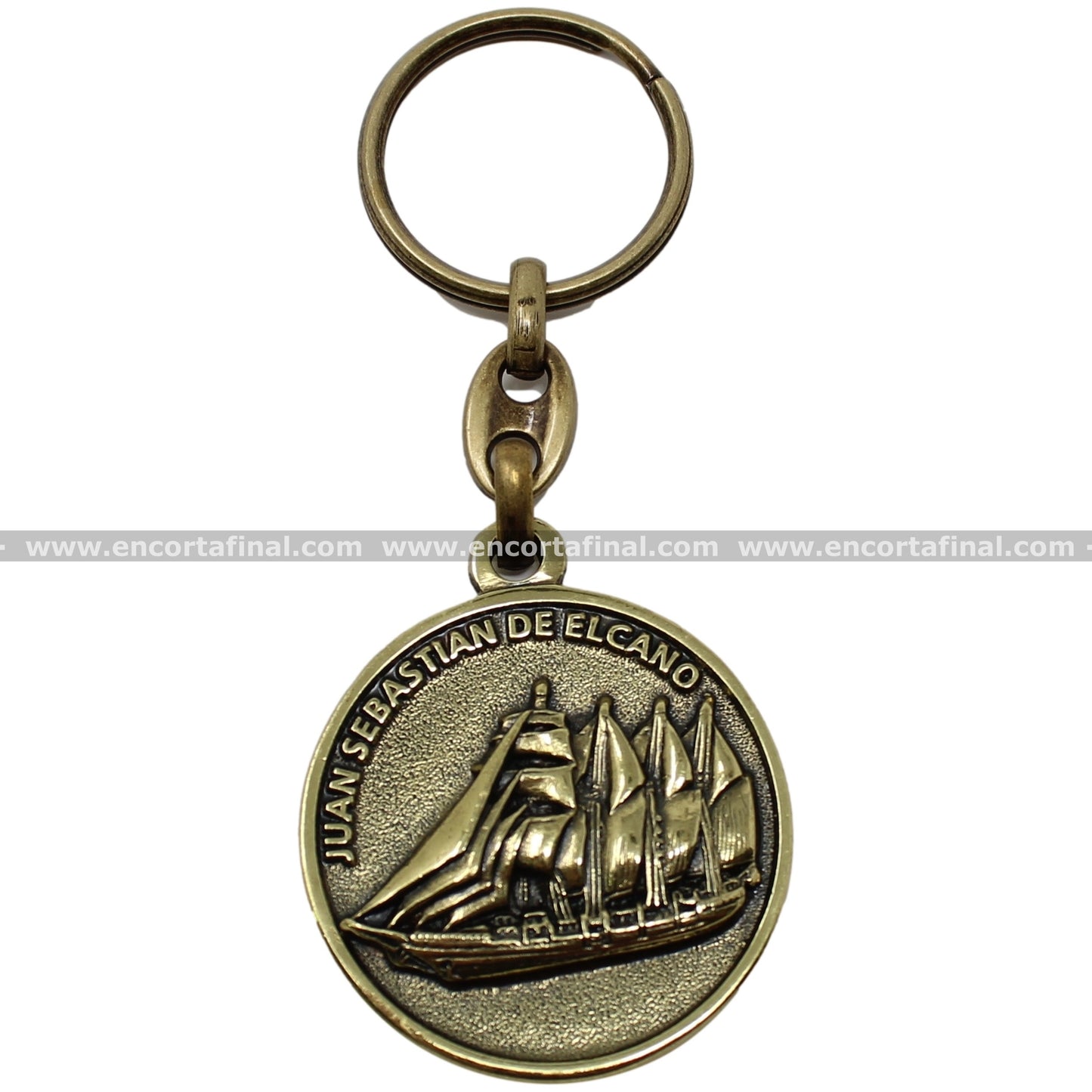 Juan Sebastian de Elcano Training Ship Keychain (A-71)