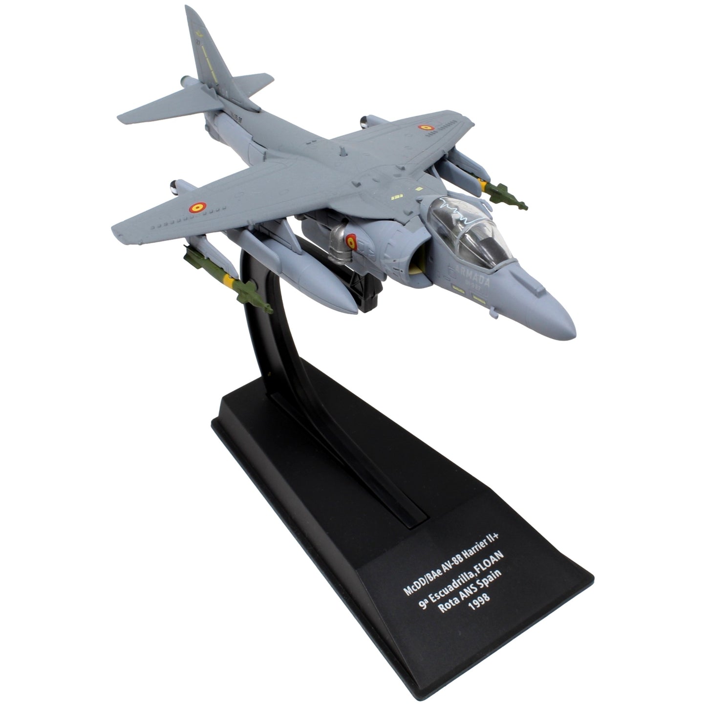 Maqueta de avion militar En Corta Final Mcdonnell Douglas/Bae Av-8B Harrier II + - 1998 - 1:100