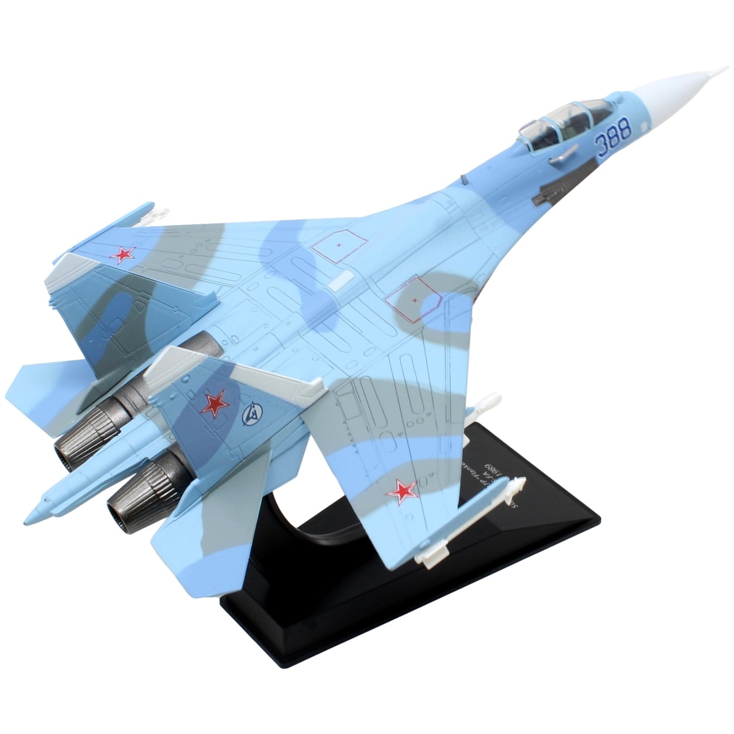 Maqueta de avion militar En Corta Final Sukhoi Su-27P "Flanker" - 1989 - 1:100