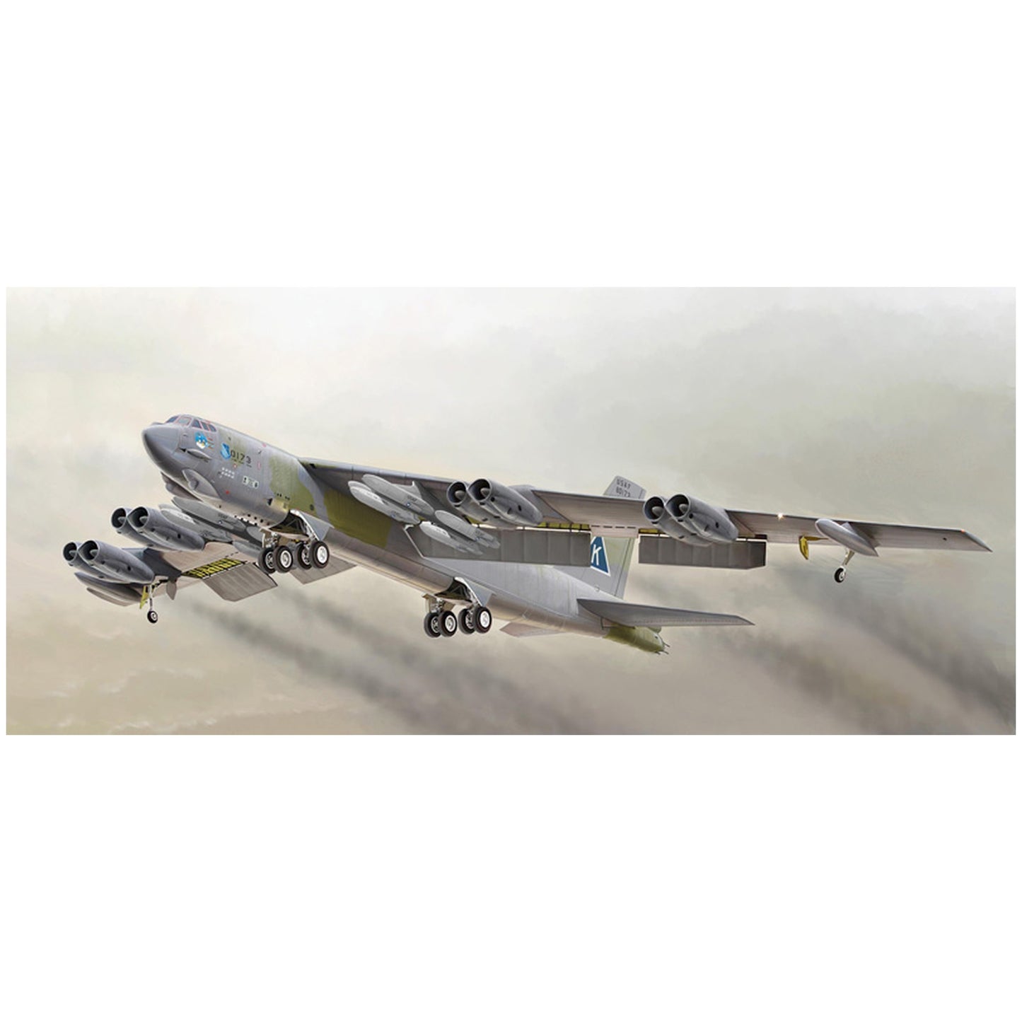 Maqueta de avion militar Italeri B-52G Stratofortress "Gulf War" - 1:72