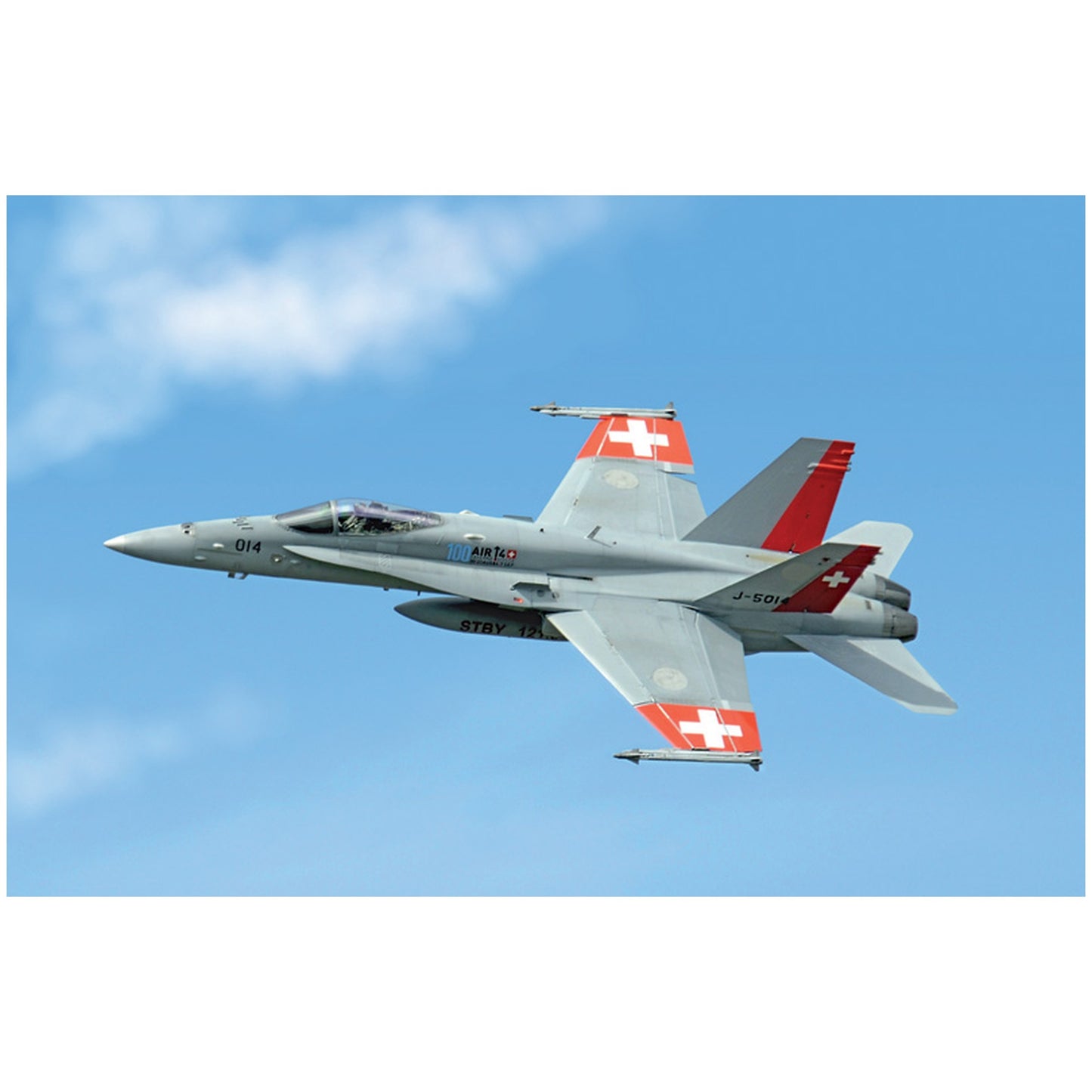 Maqueta de avion militar Italeri F/A-18 Swiss Air Force