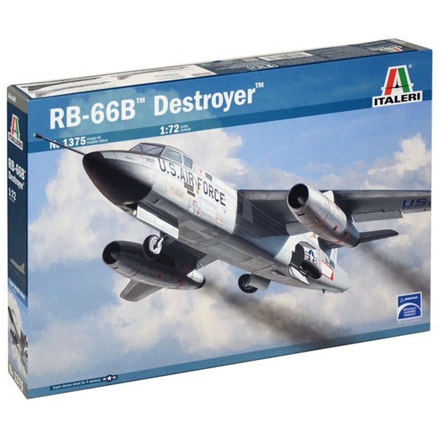 Italeri Rb-66B Destroyer military aircraft model - 1:72