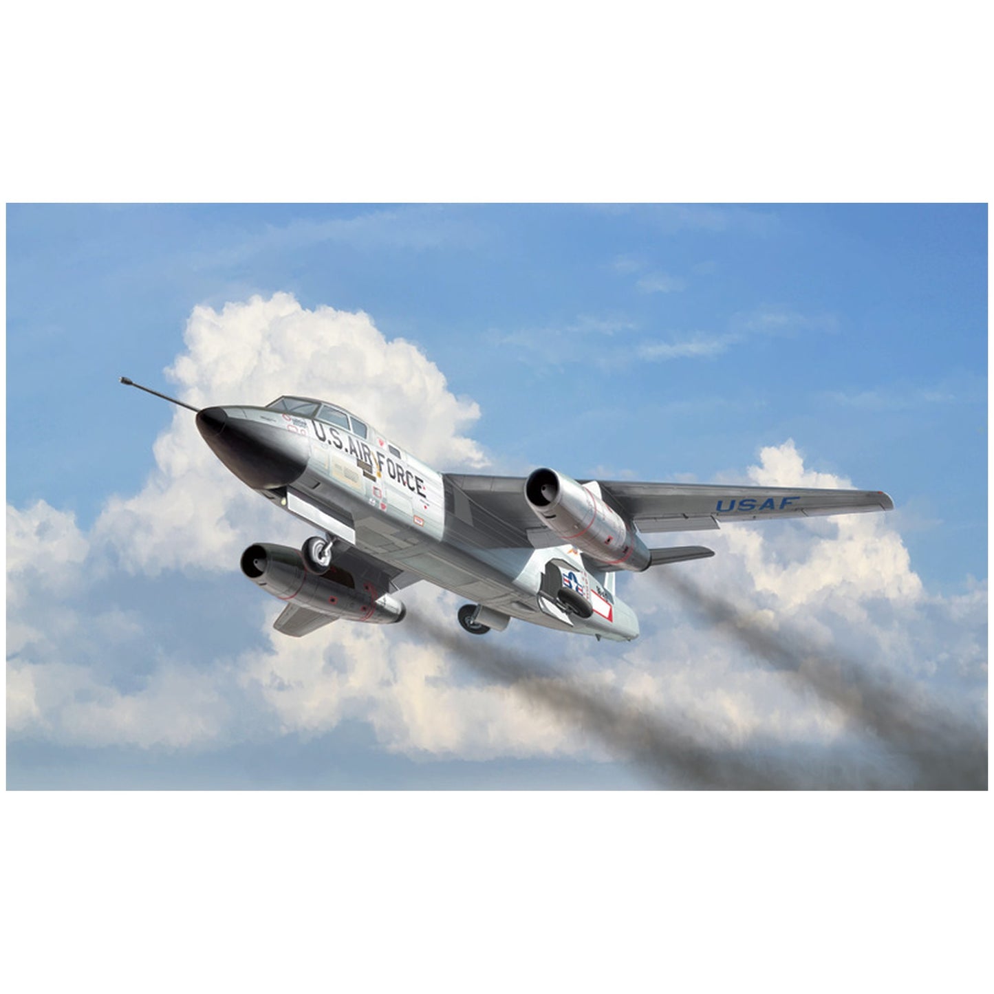 Italeri Rb-66B Destroyer military aircraft model - 1:72