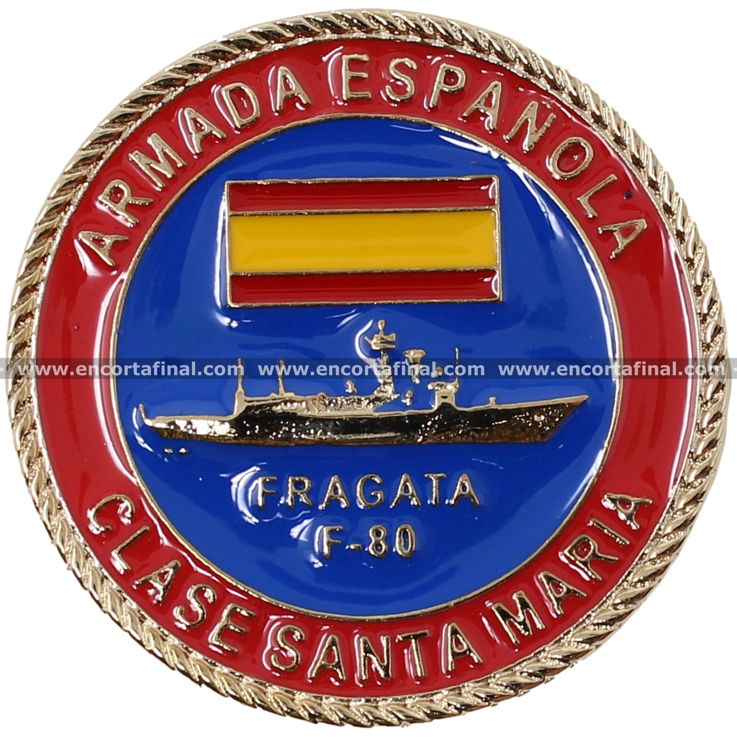 Coin 41st Escort Squadron - 'Santa Maria' Class Frigates (F-80)