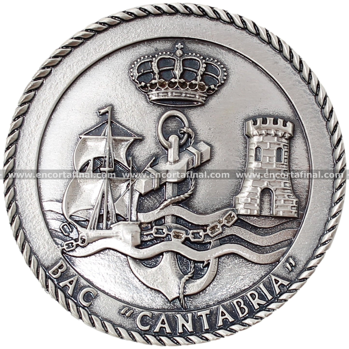 Combat Supply Ship Cantabria (A-15) Coin