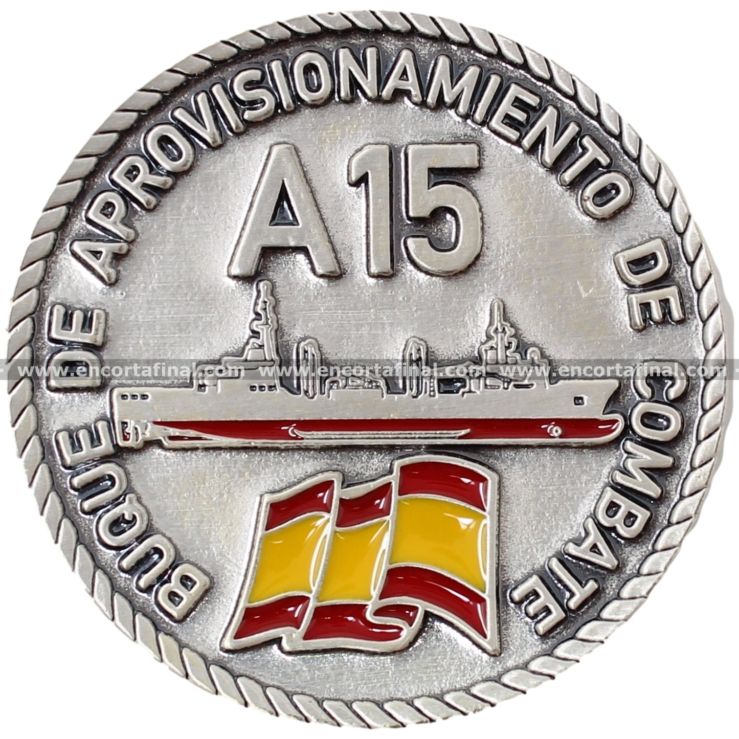 Combat Supply Ship Cantabria (A-15) Coin