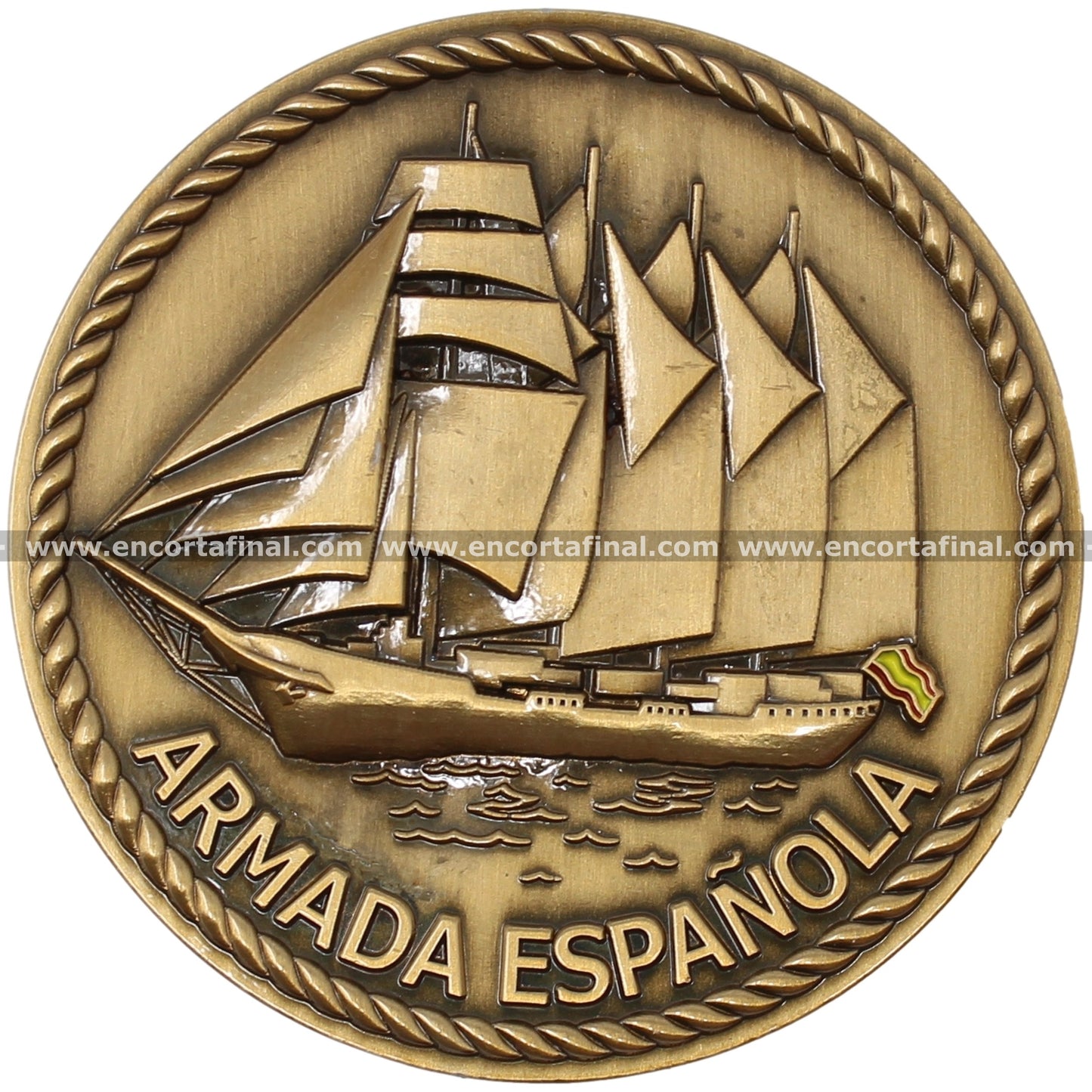 Moneda Buque Escuela Juan Sebastian de Elcano (A-71)