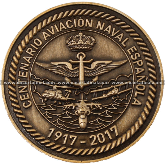 Moneda Centenario Aviacion Naval - Flotilla de Aeronaves