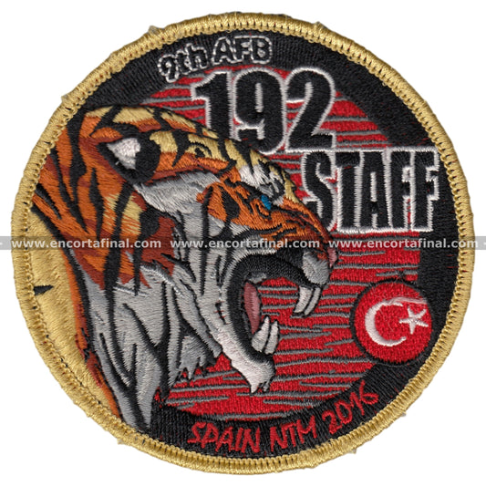 Parche 192 Staff Spain Nato Tiger Meet Ntm 2016