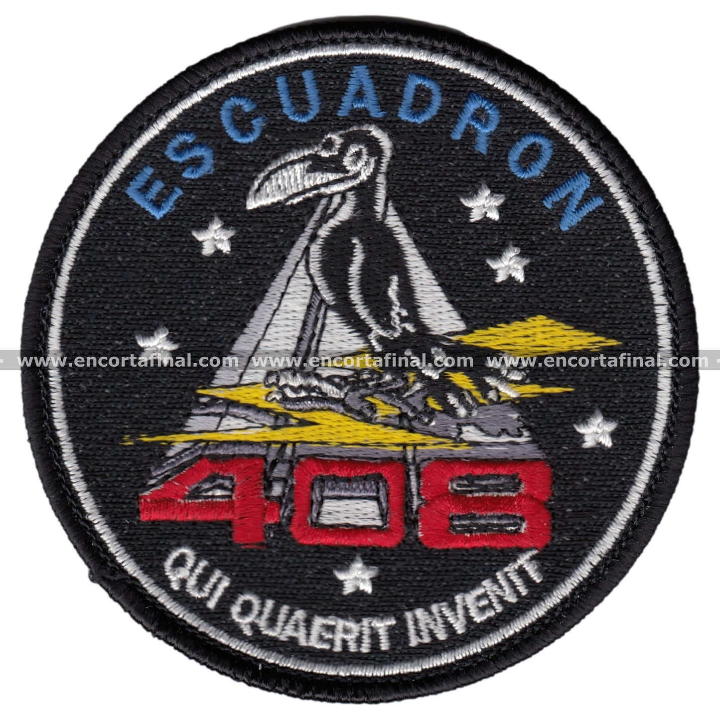 Parche 408 Escuadron -Qui Quaerit Unvenit-