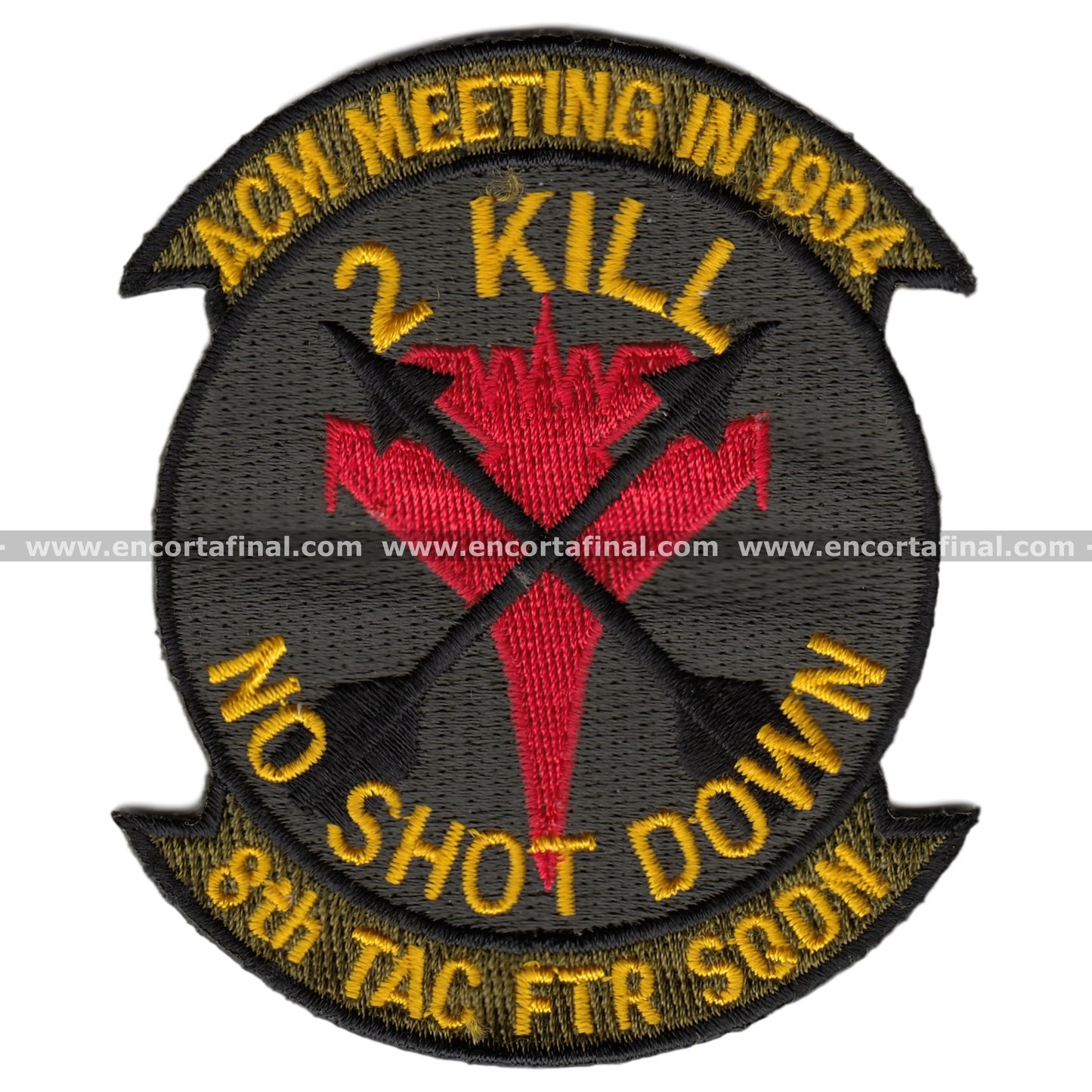 Patch 8Th Tac Ftr Squadron Acm Meeting In 1994