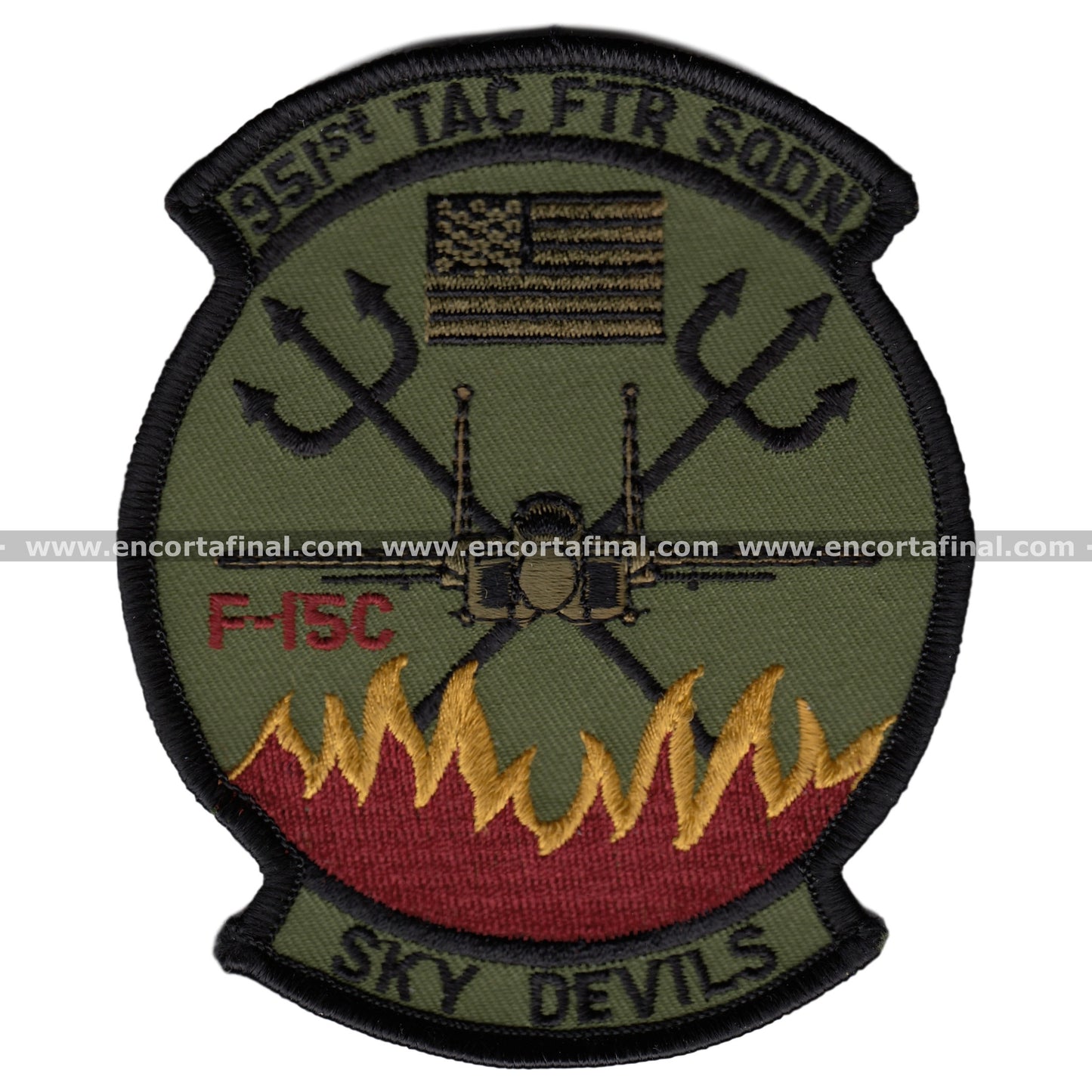 Patch 951St Tac Ftr Squadron Sky Devils F-15C