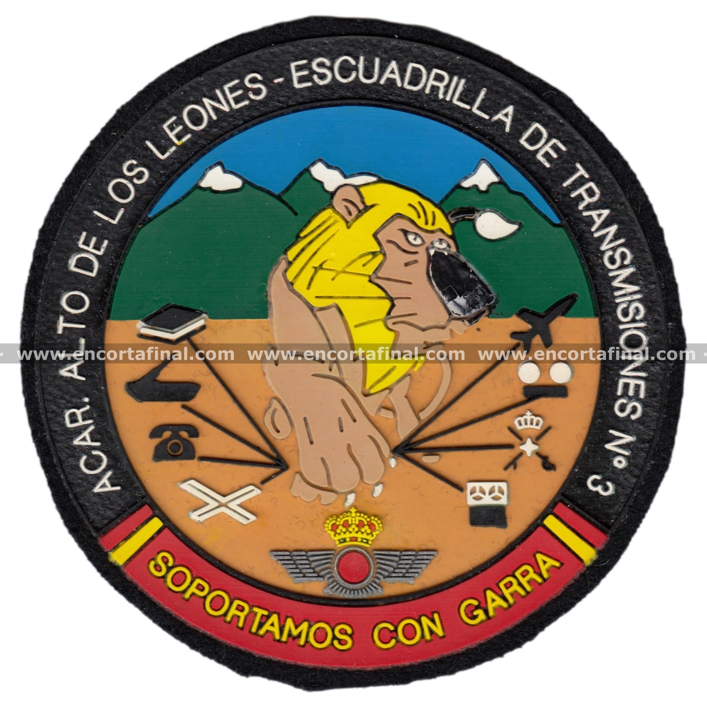 Patch Acar Alto De Los Leones Transmission Squadron Number 3