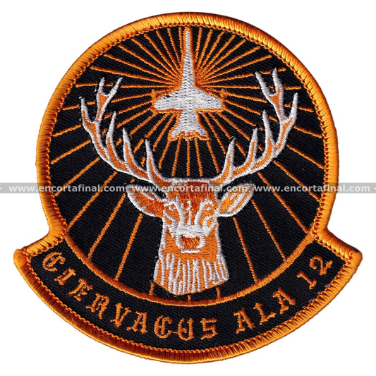 12th Wing Patch - Ciervacus 12th Wing - McDonnell Douglas EF-18 Hornet